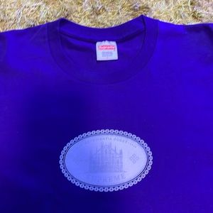 Authentic Supreme Purple T. Never worn.